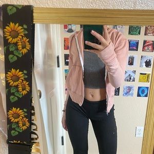 Pink Zip up Jacket